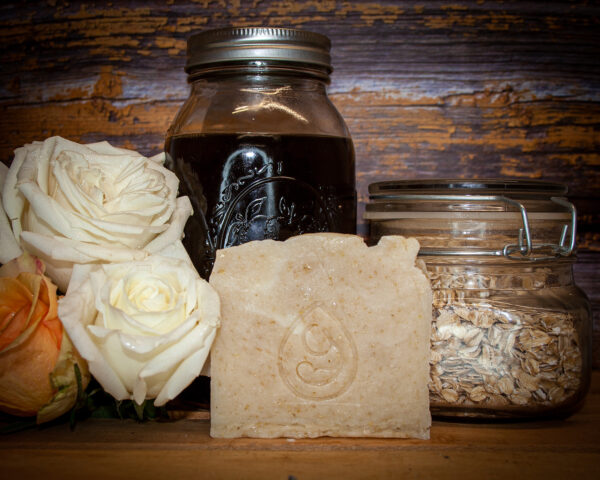 Honey Oatmeal Natural Vegan Bar Soap