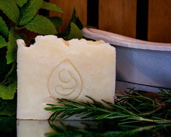 Rosemary Mint Natural Vegan Bar Soap