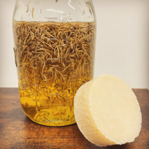 Rosemary Infused Vegan Shampoo Bar