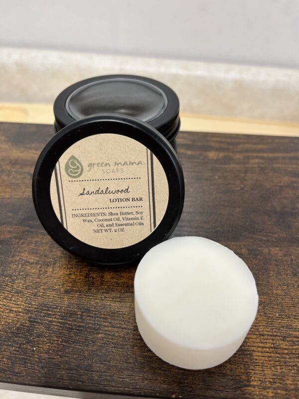 Sandalwood Vegan Lotion Bar
