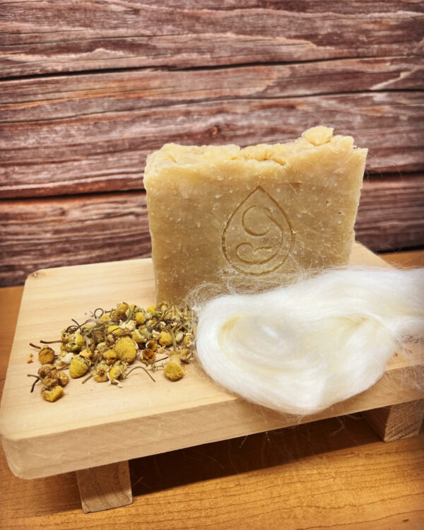 Chamomile Silk Natural Vegan Bar Soap