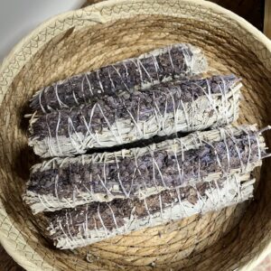 Lavender Wrapped Sage Stick